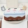 Cherry Cake Design Pen Bag Plush Stationery Bag Kawaii Pencil Case  Students