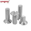 Promotional 304 Stainless Steel Slotted Countersunk Head Screws M2-M8 GB68
