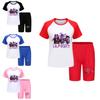 Kpop Demon Hunters Kids Summer Cotton Short Sleeve Shorts Set For Children