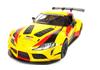 Kinsmart Toyota GR Supra Racing Concept Pullback Diecast Car 1/36 (Yellow)