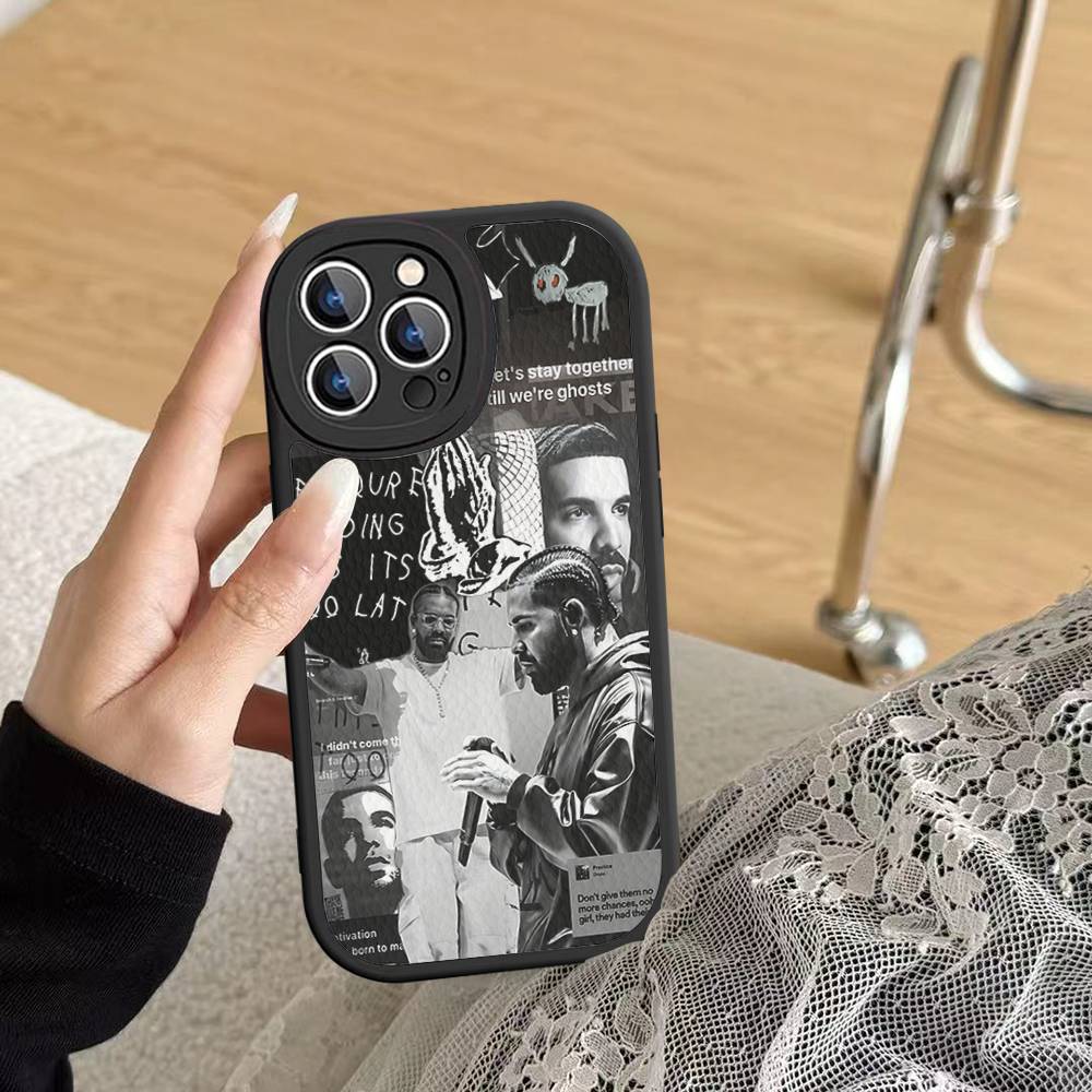 Singer Rapper D-Drake Phone Case For IPhone 16 15 14 13 12 11 Pro Max Plus 16E Soft Leather Cover