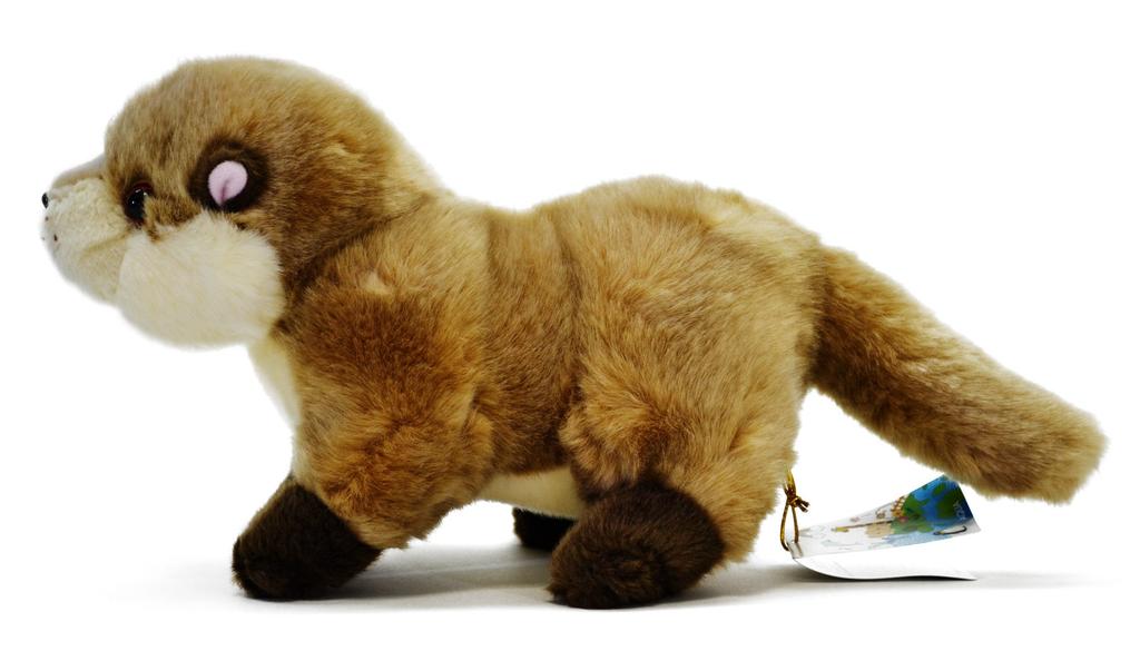 AQUA Plush Toy Marine Asian Small-Clawed Otter Crawling, Size S, 14, 00180250