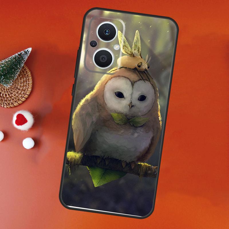 Animal Owl Case For OPPO Find X5 X6 X8 X9 Pro OPPO Reno 8T 7 8 Lite 13F 14F 12F 11F 10 13 14 Pro Cover