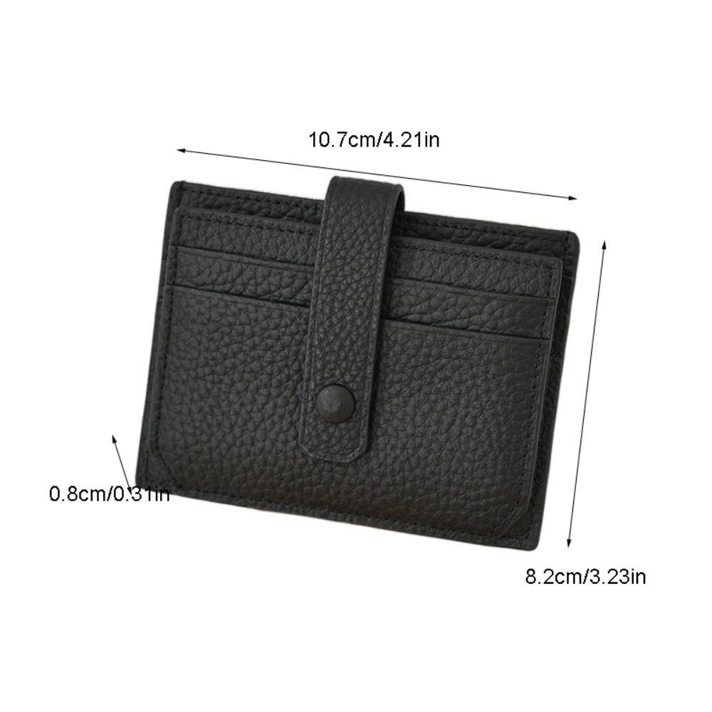 PU Leather Card Holder Multi-card Slot Credit Card Holder Coin Purse  Store Credit Cards