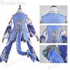 Bailu Cosplay Costume Wig  Star Rail Bai Lu Cosplay Costumes Full Set Girl Carnival Costumes With Tail