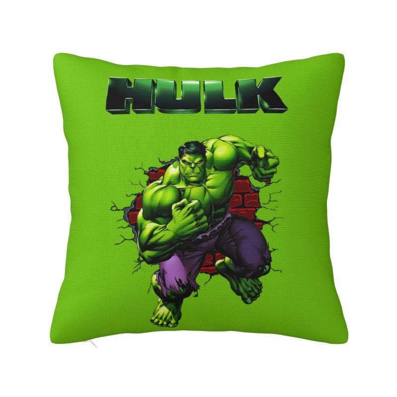 Custom Hulk Cushion Cover 45x45cm Velvet Modern Pillows