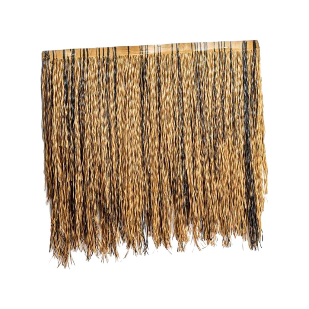50x50cm Straw Roof Thatch DIY Crafts Good Toughness thatch roofing Synthetic Thatch Grass Roof for Garden Hut Fence Patio Beach