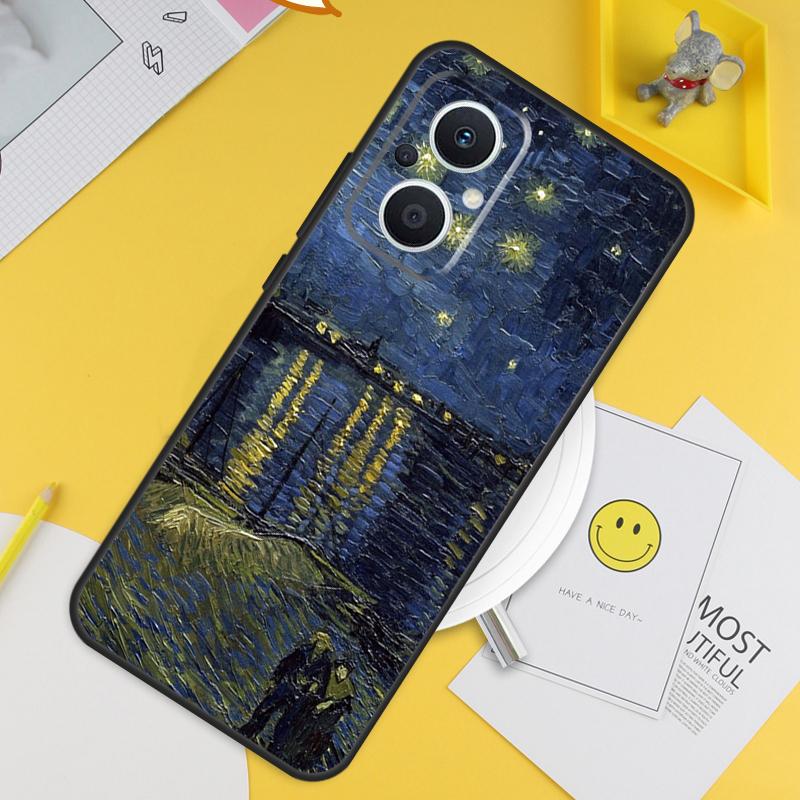 Vincent van Gogh For OPPO Reno 13F 11F 12F 14F 10 11 12 13 14 Pro 8T 7 8 Lite OPPO Find X8 X6 X5 X9 Pro Case