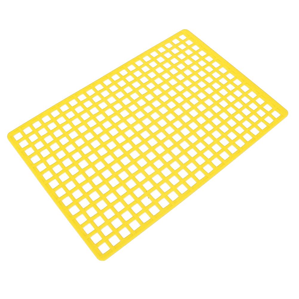 Simulation Rubber Window Baggage Luggage Net Accessory for Axial for RC Crawler Car Yellow