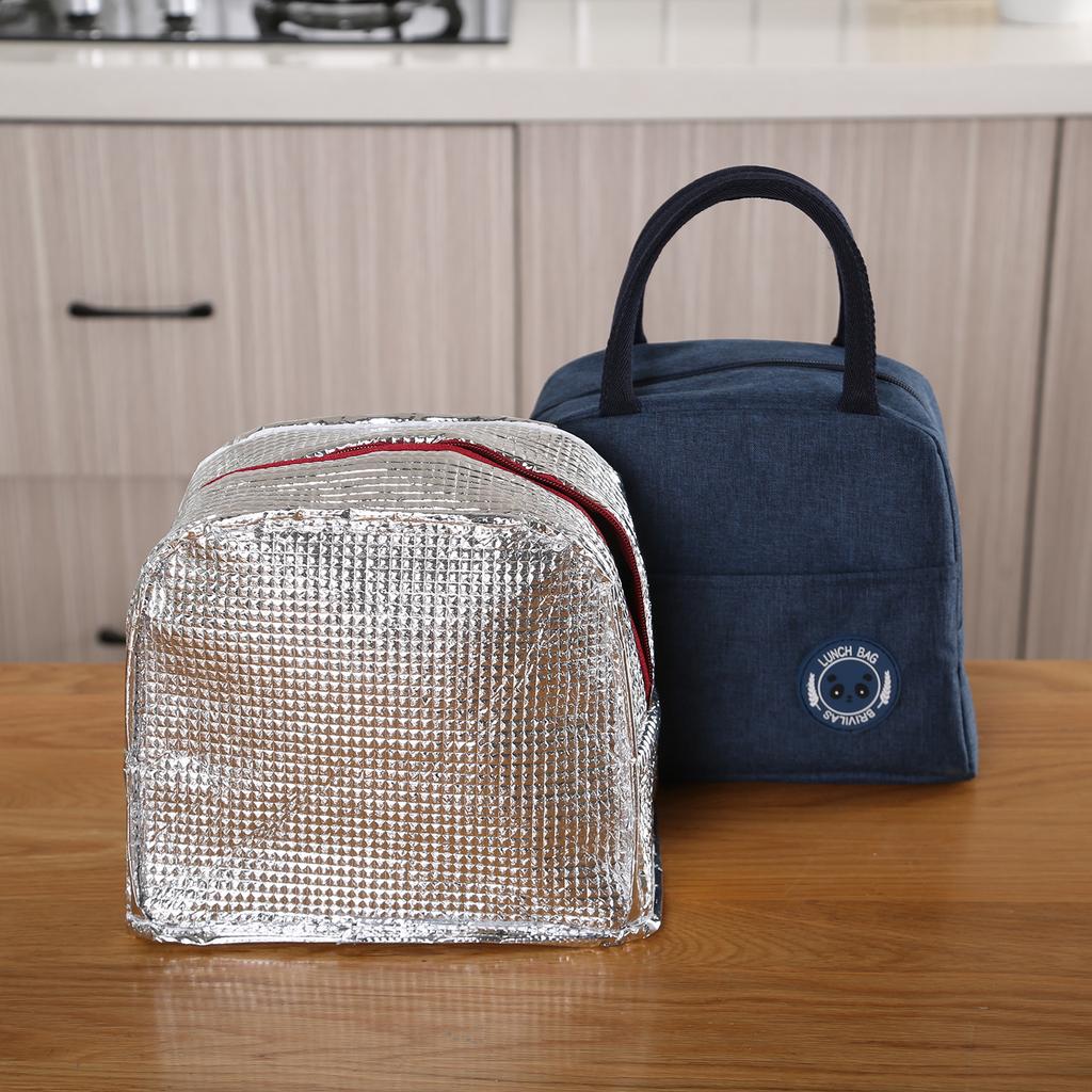 Izolovaná taška na oběd, izolační bento balení, hliníková fólie, rýžový sáček, jídelníček s ledem, studentská bento taška na oběd, izolační taška