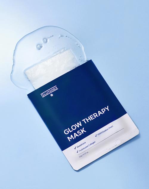 Glutanex Glow Therapy Mask (22g x 5 Sheets) NONE