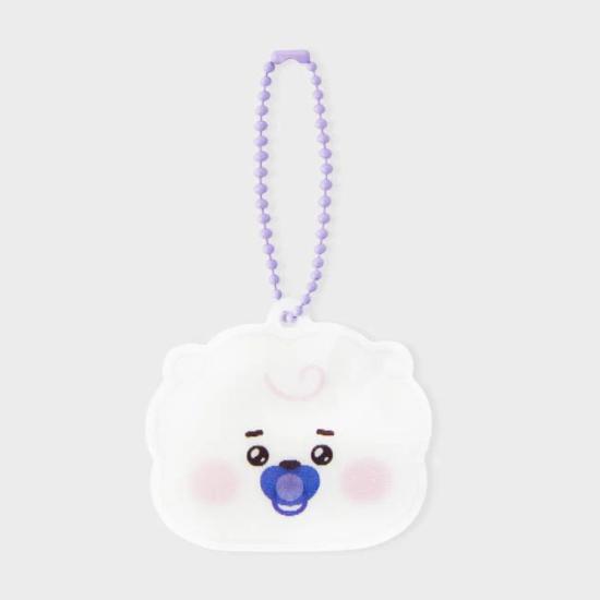 BT21 NEWBORN Baby Linsenraster Schlüsselanhänger