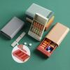 1/2/5pcs Mini Small Portable Travel Vitamin Box Pill Cases Container Organizer Storage Tablet 7 Days 6 Grids Medicine Fish Oils