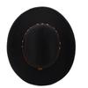New Wool Women's Men's Western Cowboy Hat For Gentleman Lady Jazz Cowgirl With Leather Cloche Church Sombrero Caps