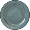 Minoru Pottery (Minorutouki) Mino Ware MAMANI 240 Rim Plate, Green
