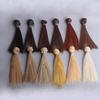 Fashion 25x100cm DIY straight hair wig wig 1/3 1/4 1/6 Kids Gifts Doll BJD SD repair Dolls  parts Girls Toys