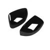 2 x Negru lucios Carcasa Oglinzii retrovizoare laterale Capac accesorii ornamente pentru Maserati Levante 2016 2017