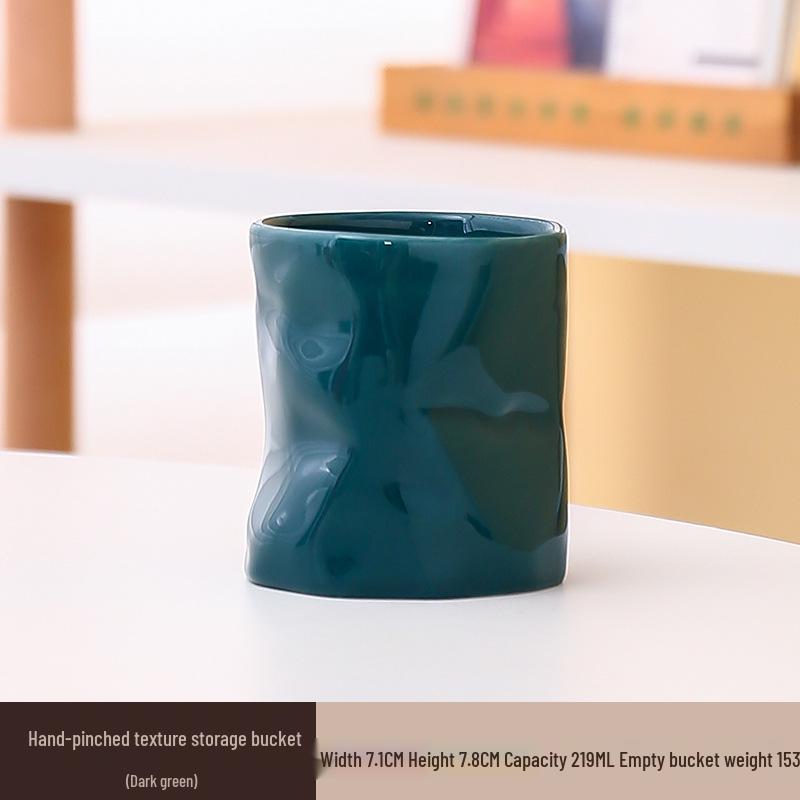 Contenedor de Vela Cerámico Transfronterizo: Taza para Verter Cera de Aromaterapia DIY