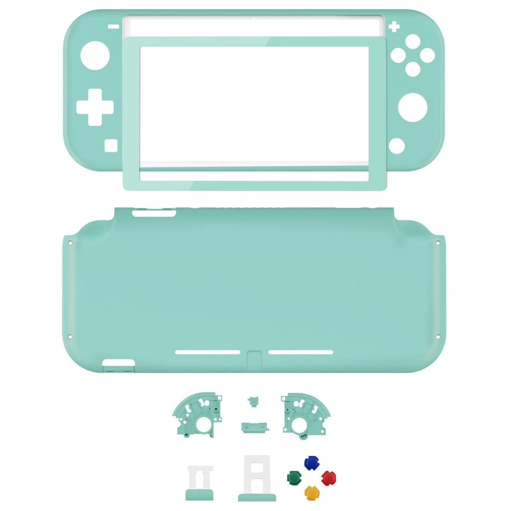 EXtremeRate Fai-da-te Guscio Compatibile per Switch Nintendo Switch Lite Kit di Riparazione Controller con Cover Personalizzata per Switch Lite Lite,