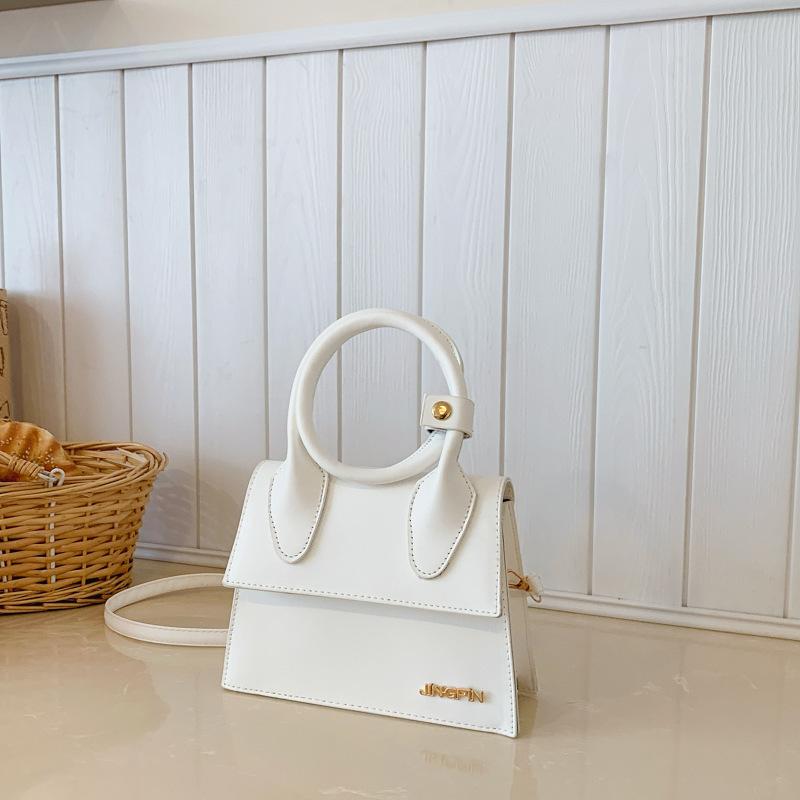 Foreign style small bag 2025 new Mori sweet girl candy color hand bag trendy versatile messenger small square bag