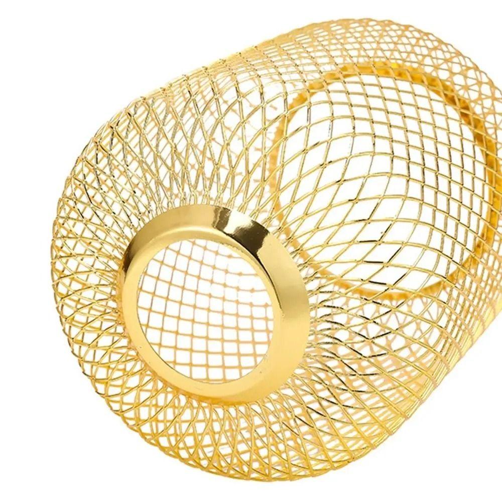 Iron Lamp Covers Mesh Ball Chandelier Lampshade Shell Pendant Lamp Shade  Bedroom