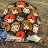 1PC Harry Potter Characters Umbrella-8-Rib Reinforced, Automatic Open, Lightweight & Durable, Cute Fashion Accessory for Outdoor, D2622