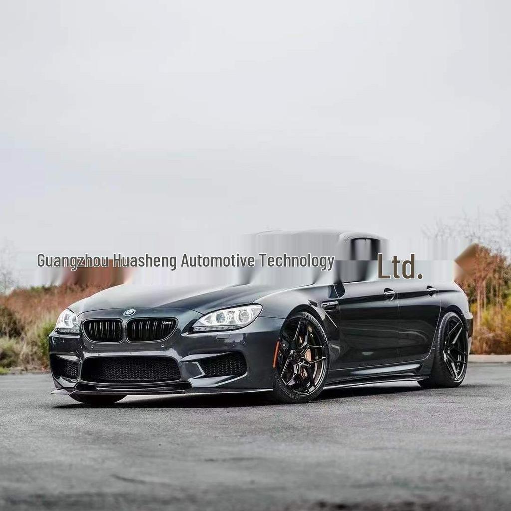 BMW 6 Series F13/F06/M6 Carbon Fiber V-Style Side Skirt Air Deflectors
