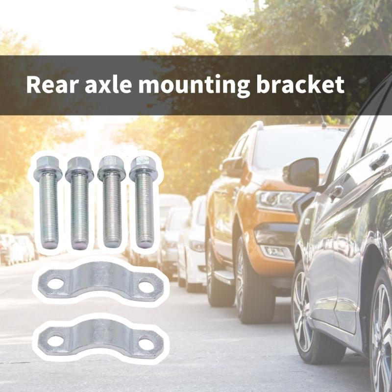 Automotive Accessories for 1964-1981 Replacement Universal Drive Shaft Rear End U Joint Strap Plates Bolts Spare Part
