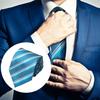 Men's Business Professionals Striped Tie Wedding Suit Accessories Polyester Tie Men