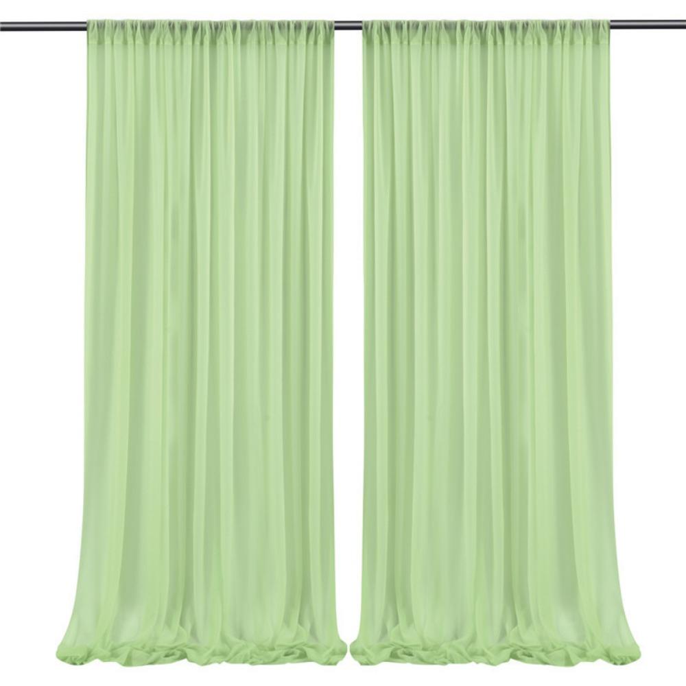 

Chiffon Wedding Arch Drapes 150x215CM Photography Backgrounds Backdrop Curtain Wedding Party Decor
