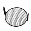 6.3\\\\\\\" Retro Motorcycle Grill Diamond Side Mount Headlight Cover Mask Cafe Racer