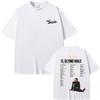Rare Rapper Trueno El Ultimo Balie World Tour 2024 T Shirt Men Women Fashion Hip Hop Oversized T-shirts Men's Cotton T Shirts