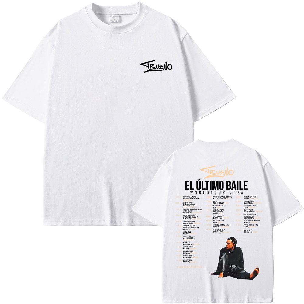 Rare Rapper Trueno El Ultimo Balie World Tour 2024 T Shirt Men Women Fashion Hip Hop Oversized T-shirts Men's Cotton T Shirts