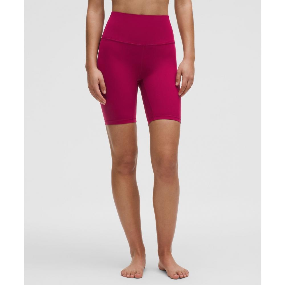 

Lululemon Align High Rise Short 8 Magenta Smoke 0/8