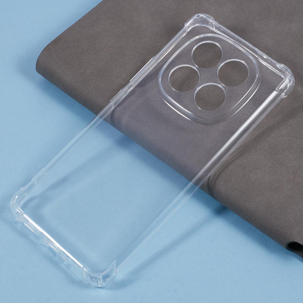 For Xiaomi Redmi Note 14 Pro+ 5G Phone Case Reinforced Four Corner Anti-Drop Clear TPU Cover