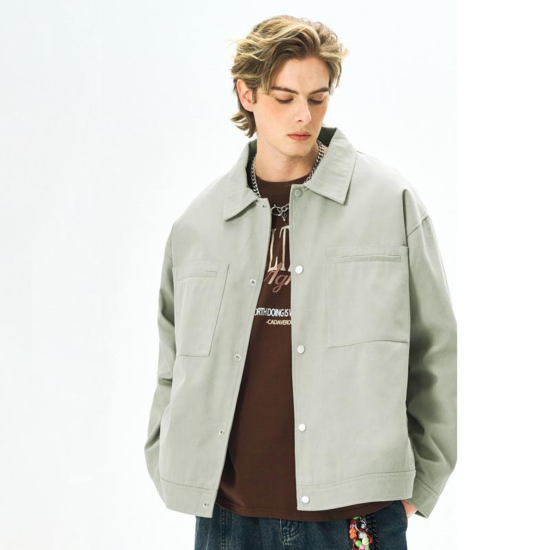 Men's American Bomber Jacket Trendy Jacket Casual Top