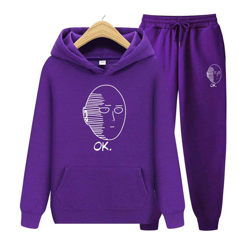 Autumn Winter Couple Suit Jogging Fashion  Men Womens Hoodies Tracksuits Jogger Pants thick Warm Clothes Men