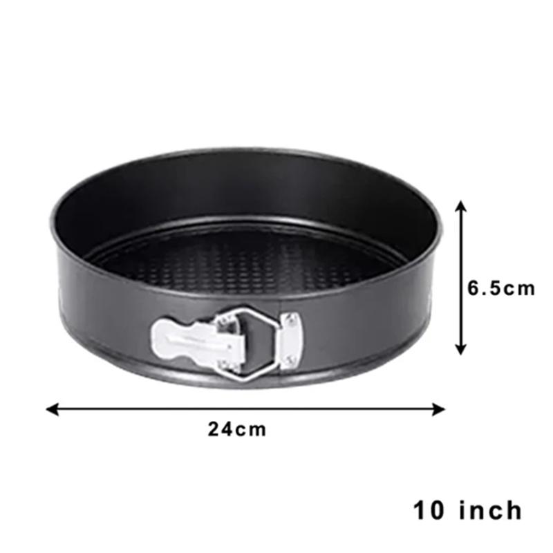 Removable Bottom Non-Stick Metal Cake Baking Pan Round Pizza Cake Mold Bread Baking Tray Bakeware Kitchen Accessories