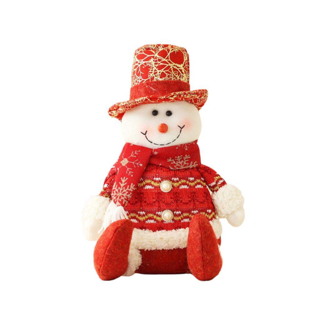 Weihnachtsdekorationen Sitzende Wichtel Ornamente Claus Strickpuppe Puppe Weihnachtsschmuck