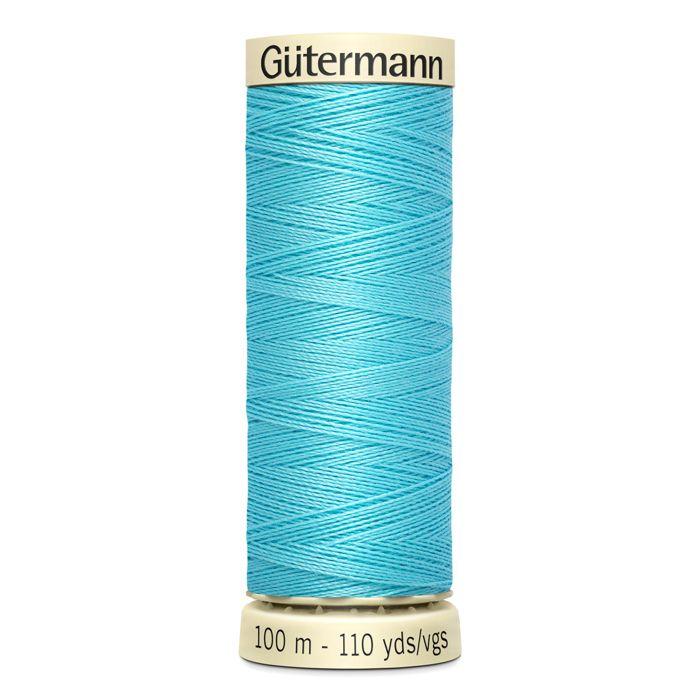 Fil à coudre 100% polyester Gutermann 1 Bobine - Att 28 - aqua