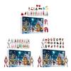 Christmas Gnomes Advent Calendar 2025 24-Day Calendar Countdown Winter Scene Holiday Decor Collectible Figures Gnomes Set for Family
