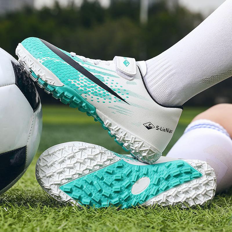Außenhandel Kinderfußballschuhe Herren- und Damen-Sportfußballschuhe Stollen Grundschüler Hallenfußballspiel Trainingsschuh