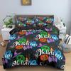 Halloween Decorations Duvet Cover Twin Cartoon Pumpkin Comforter Cover Lantern Ghost Quilt Cover Kids Boys Girls Holiday Gifts