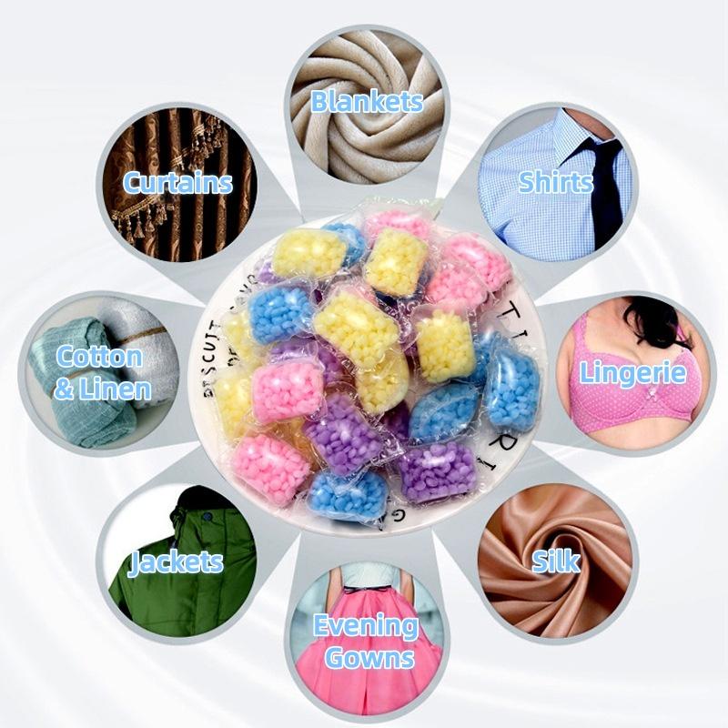 Laundry Scent Booster Beads Long Lasting Odor Removal Water-Soluble Granules