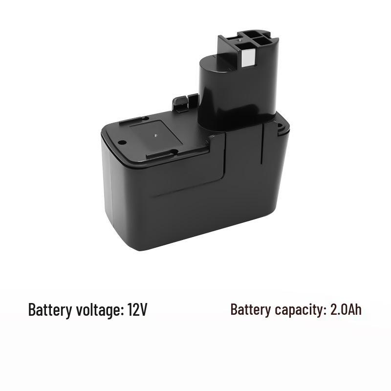 Compatible Nickel Battery for Bosch Cordless Drill/Driver PSR7.2VES, 9.6V, 12V BAT001.