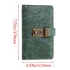 With Password Lock 100 Envelopes Money Saving Challenge Get Rich PU Money Collection Book Save Money Portable Savings Binder