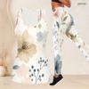 Women Plus Size Two Piece Set Scoop Neck Sleeveless Floral Printed Longline Tank Top Fitted Pants