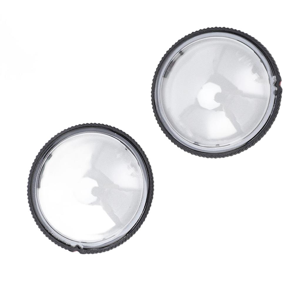 2PCS Lens Guard for ONE X4 Plastic Anti Scratch Panoramic Action Camera Lens Protector Cover for Photography