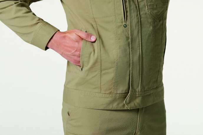 Burtle Jacket, Khaki, Size S, 681-23-S