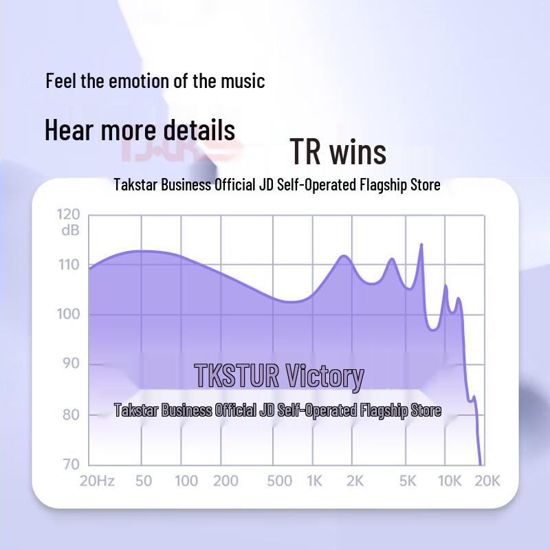 Takstar TS-2320 Wired In-Ear Monitoring Earphones